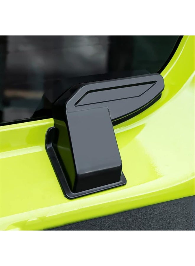 KISSUN 2PCS ABS Rear Windshield Heating Wire Protection Cover For Suzuki Jimny 2019 2020 2021 JB64 JB74W Black Protector Cover Trim - Image 1